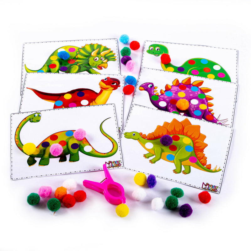 Match it - Colour Ball Dinos