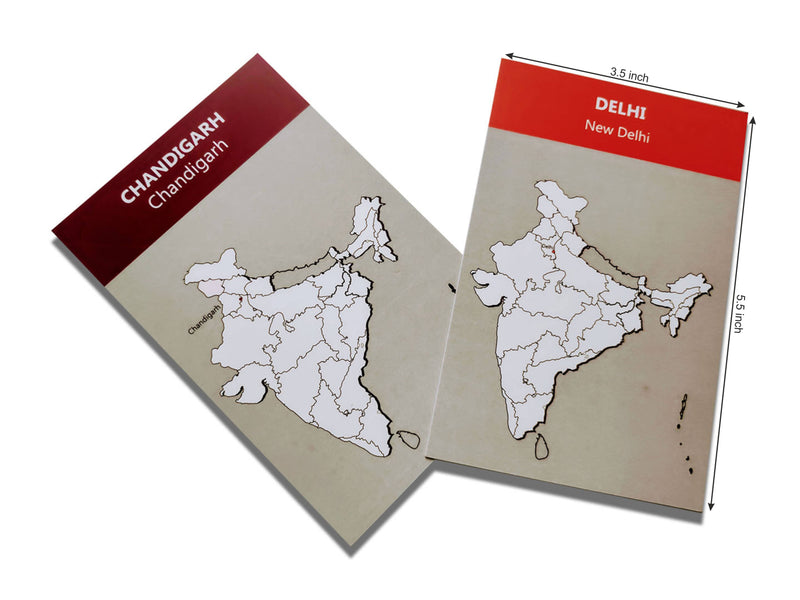 India States and Capital Kit