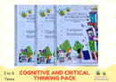Cognitive & Critical Thinking Pack - Set of 3 workbooks (3 to 4 Years)