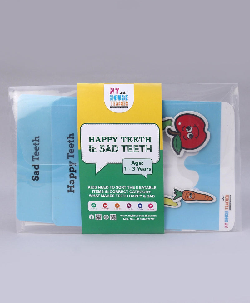 HAPPY TEETH AND SAD TEETH SORTING BABY BUSY BAG