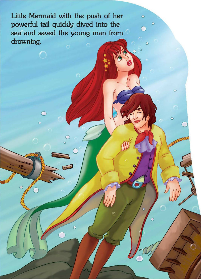 Fancy Story Board Book - Little Mermaid : Story Books Children Book By Dreamland Publications 9788184517019