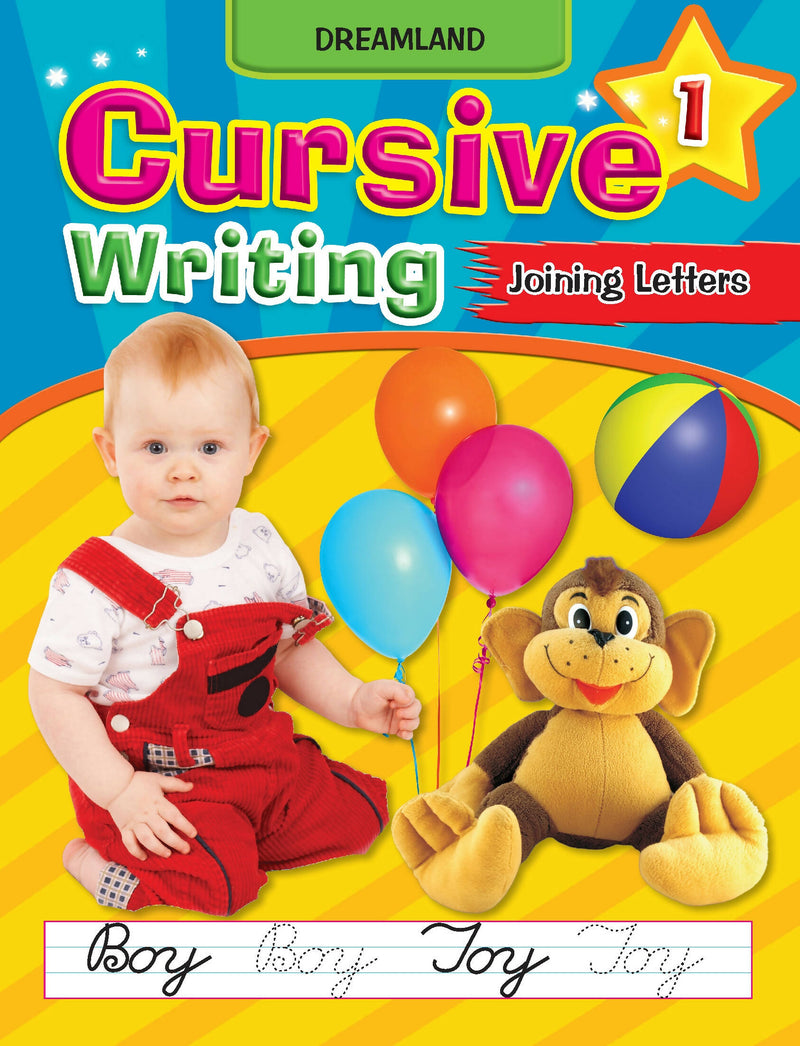 Cursive Writing Book (Joining Letters) Part 1 : Early Learning Children Book By Dreamland Publications