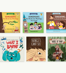 Back to School book set for preschoolers (Set of 6)