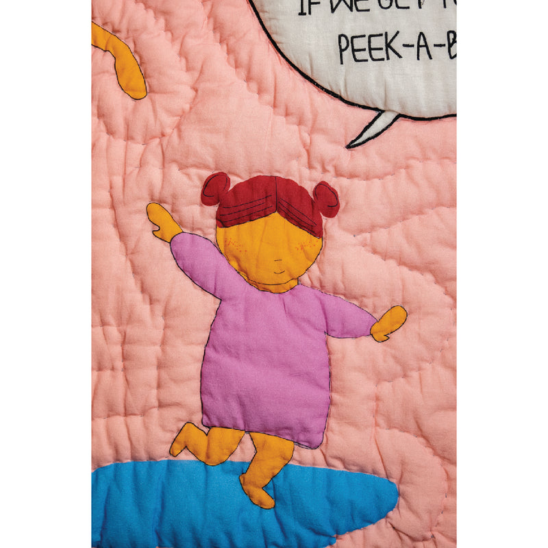 Bandra Babysitter Quilt - Girl print