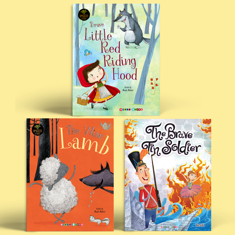 Brave and Wise Stories for little ones (set of 3)