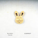 Bunny face + Carrot