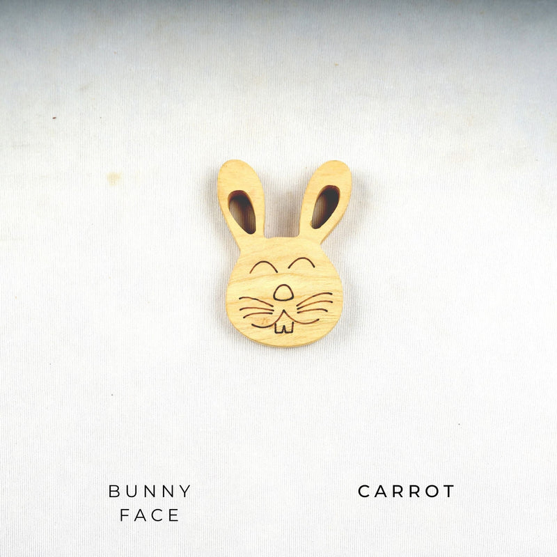 Bunny face + Carrot