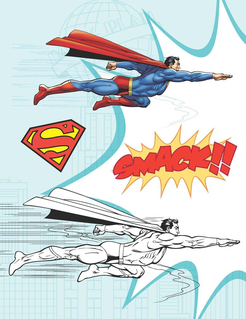 Superman Copy Colouring Book : Drawing, Painting & Colouring Book