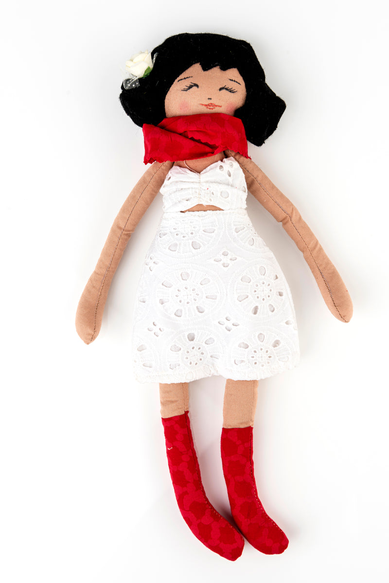 COTTON DOLL - ROSE