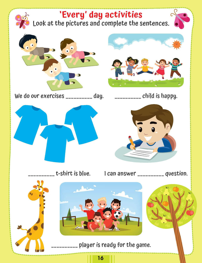 Fluency Sentences Books Pack- 4 Books : Early Learning Children Book by Dreamland Publications