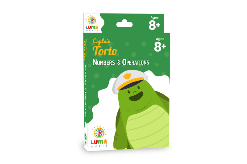 Captain Torto Flashcards (Age 8+) - Number Operations