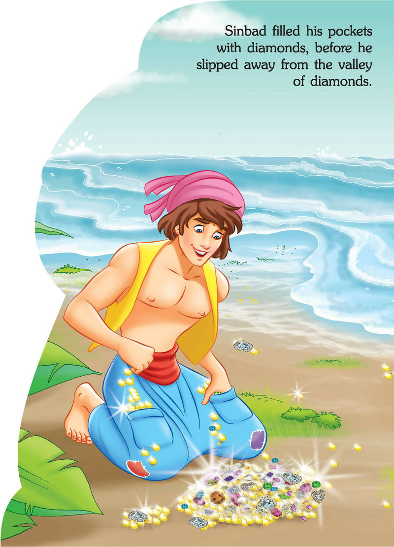 Fancy Story Board Book - Sinbad : Story Books Children Book By Dreamland Publications 9788184517040