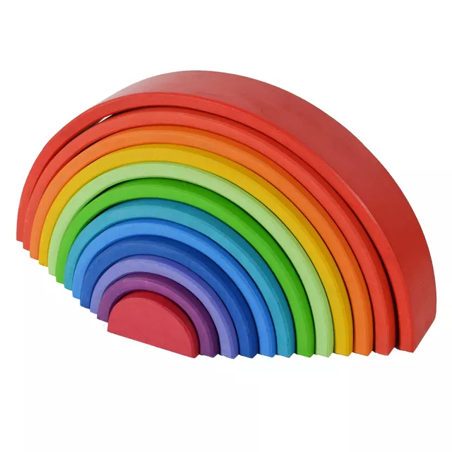 Chitrani's 12 Piece Large Rainbow Stacker