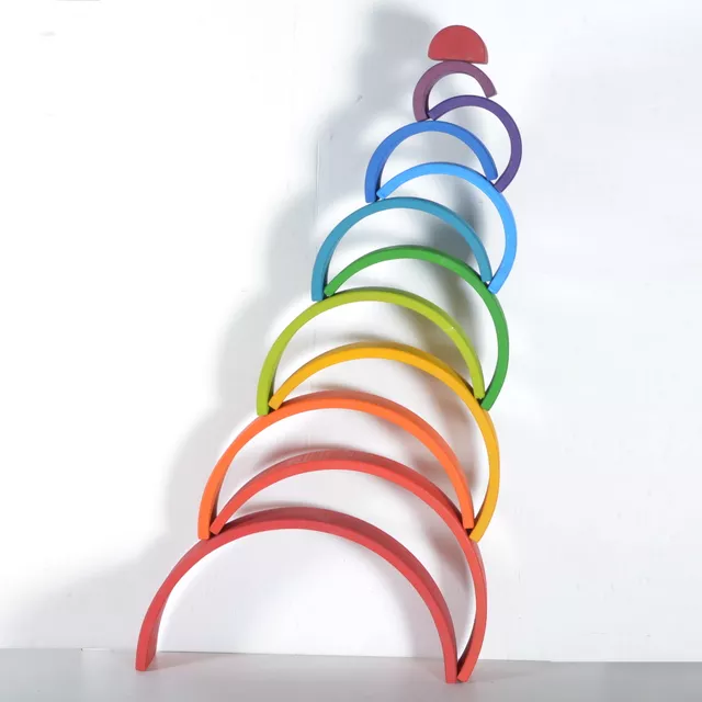 Chitrani's 12 Piece Large Rainbow Stacker