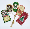 Christmas Gift Tags Holiday (Pack of 5) (Personalization Available)