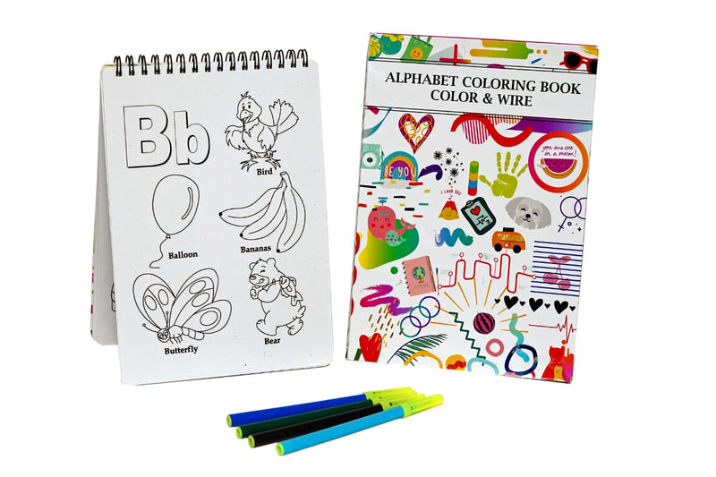 Color And Wipe – Reusable Alphabet Book