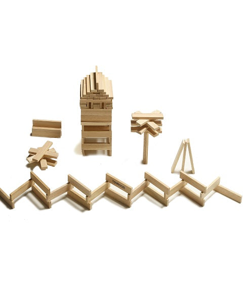 Toyroom Wooden Planks / Building Bricks (100 Pieces)