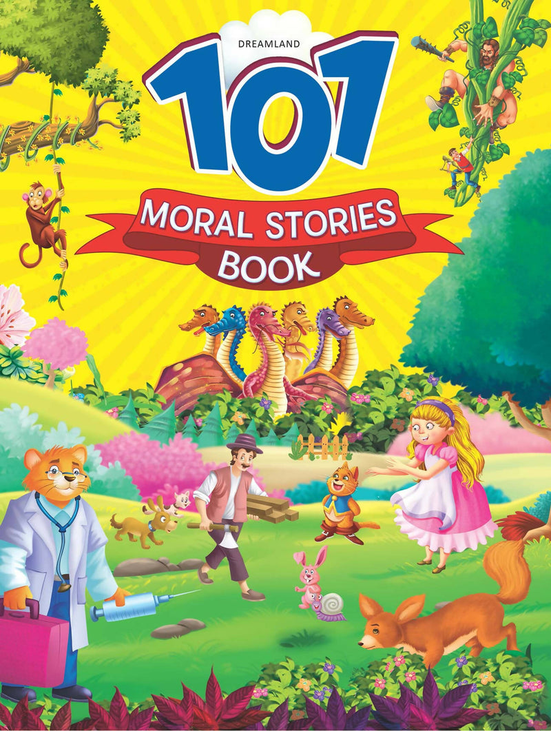 101 Moral Stories : Story book/ Traditional Stories/Early Learning Children Book by Dreamland Publications