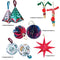D.I.Y. ORNAMNETS KIT - PACK OF 10 PIECES