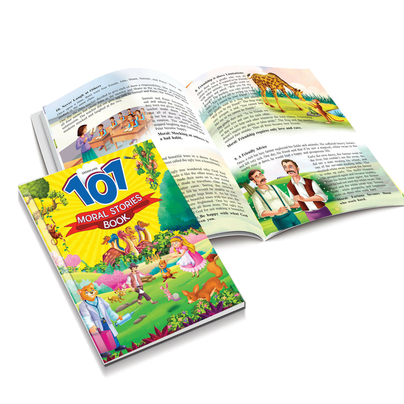 101 Moral Stories : Story book/ Traditional Stories/Early Learning Children Book by Dreamland Publications