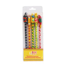 Desi Toys Handpainted pencils set of 5 / Rangeen Kalam