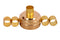 Desi Toys Brass Miniature Pretend Play set Masala Box, Collectible