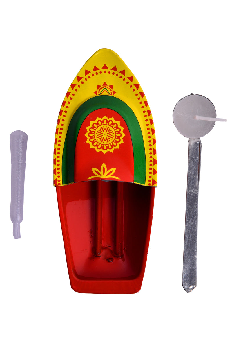 Desi Toys Premium Putt Putt Nav/Tin Steam Toy Boat / Pop Pop Steam toy Boat
