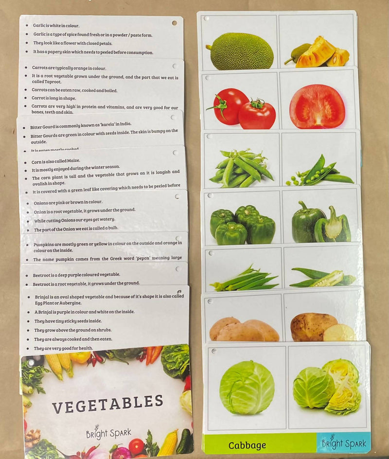 VEGETABLE CARDS