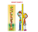 Height Chart - 2 : Reference Educational Wall Chart By Dreamland Publications 9788184515527
