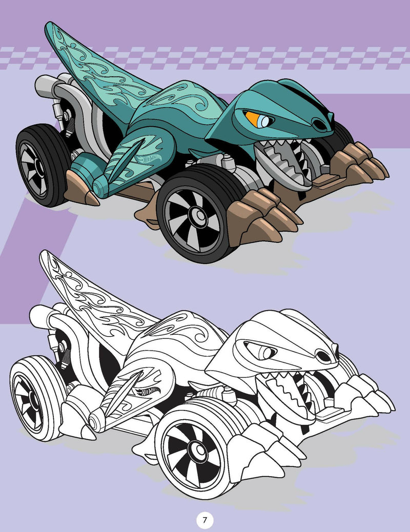 Hot Wheels Copy Colouring Book : Drawing, Painting & Colouring Children Book By Dreamland Publications 9789394767812