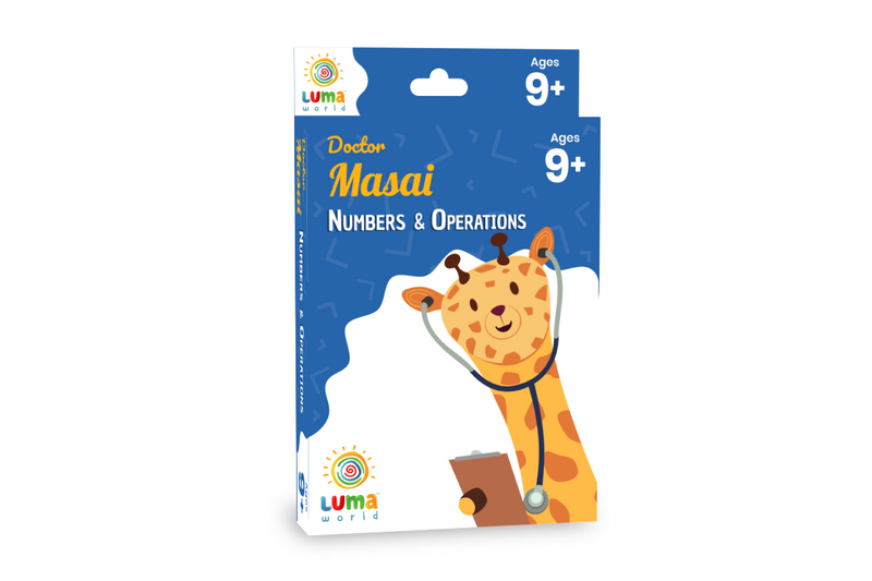 Doctor Masai Math Flashcards (Age 9+) - Number Operations