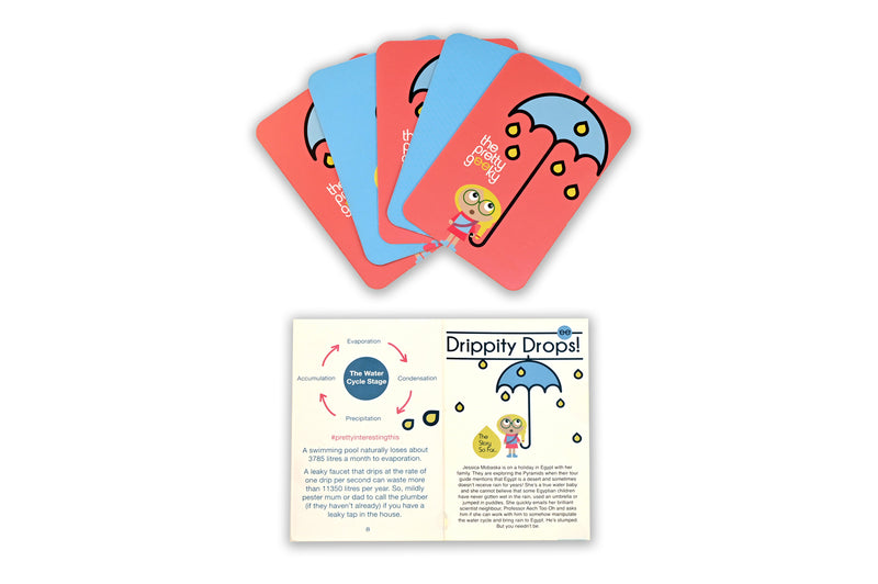 Drippity Drops | The World's First Water Cycle Game - Pack of 6