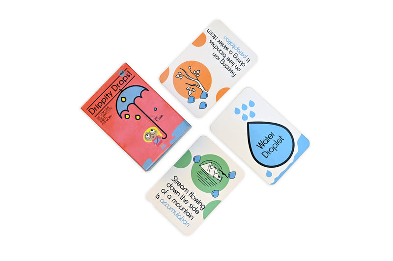 (Pack of 12) Drippity Drops | The World's First Water Cycle Game