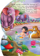 Wonderful Story Board book- The Jungle Book : Story books Children Book By Dreamland Publications 9789350892671