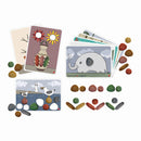 Eco-Friendly Junior Rainbow Pebbles (36 pebbles, 8 double-sided Activity cards)