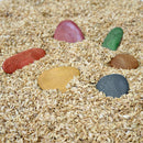 Eco-Friendly Junior Rainbow Pebbles (36 pebbles, 8 double-sided Activity cards)