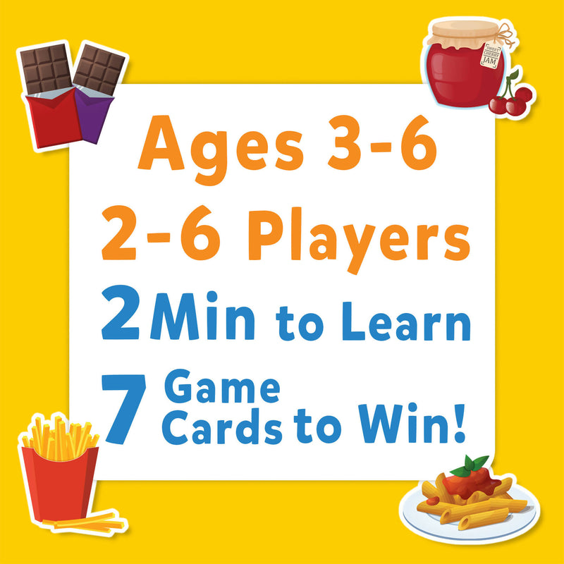Skillmatics Card Game : Guess in 10 Junior Food We Eat! | Gifts, Super Fun & Educational for Ages 3-6