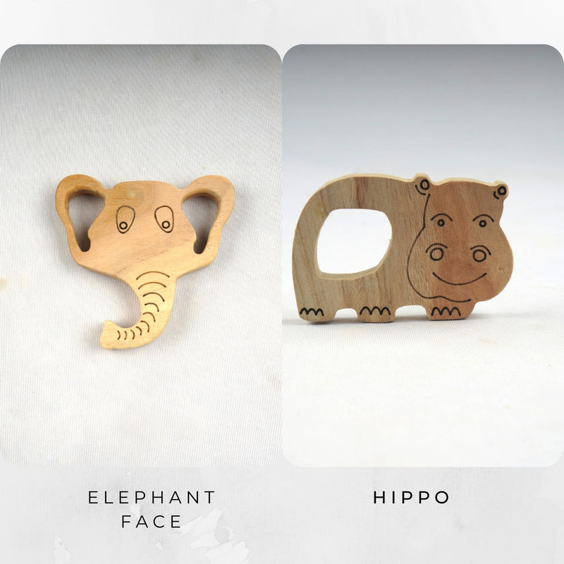 Elephant face + Hippo