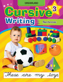 Cursive Writing Book (Sentences) Part 3 : Early Learning Children Book By Dreamland Publications