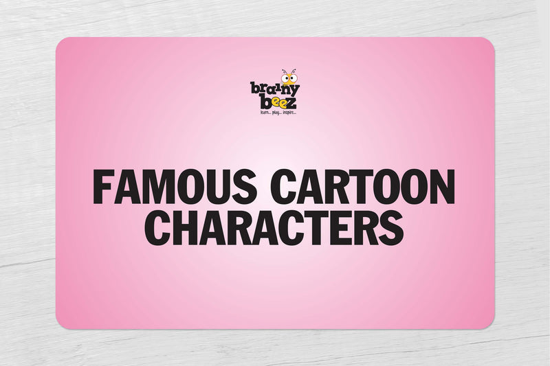 Famous Cartoon Characters