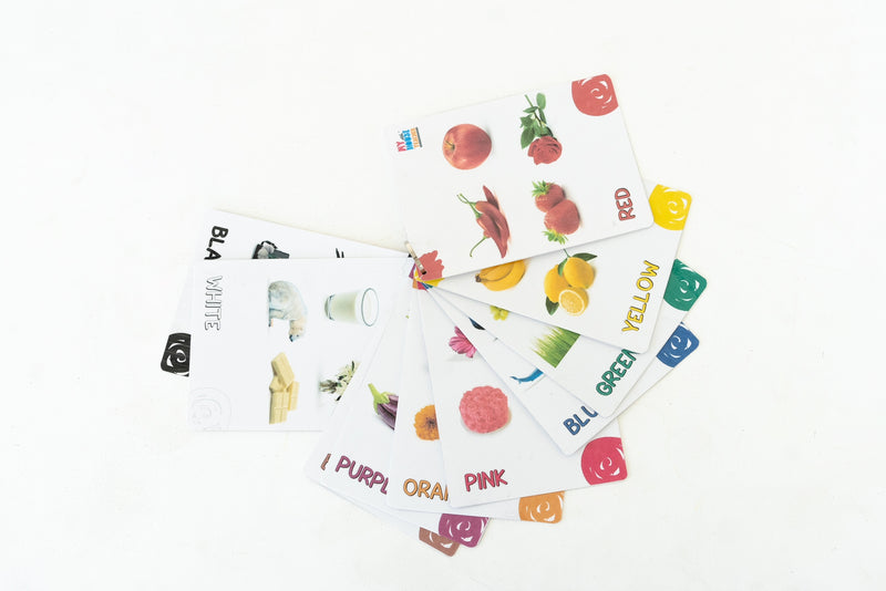 Color Flashcards - tear-proof for babies