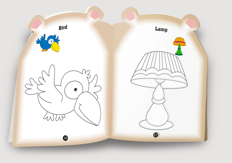 Shapy Colouring Books Combo set of 3