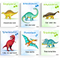 6 Pieces Dinosaur Wall Prints