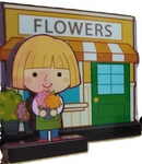 Flower Boutique Wooden Miniature-Pretend Play Set