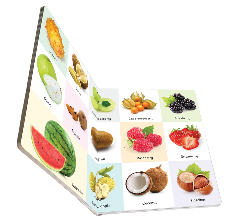 My First Board book of Foods, Fruits and Vegetables