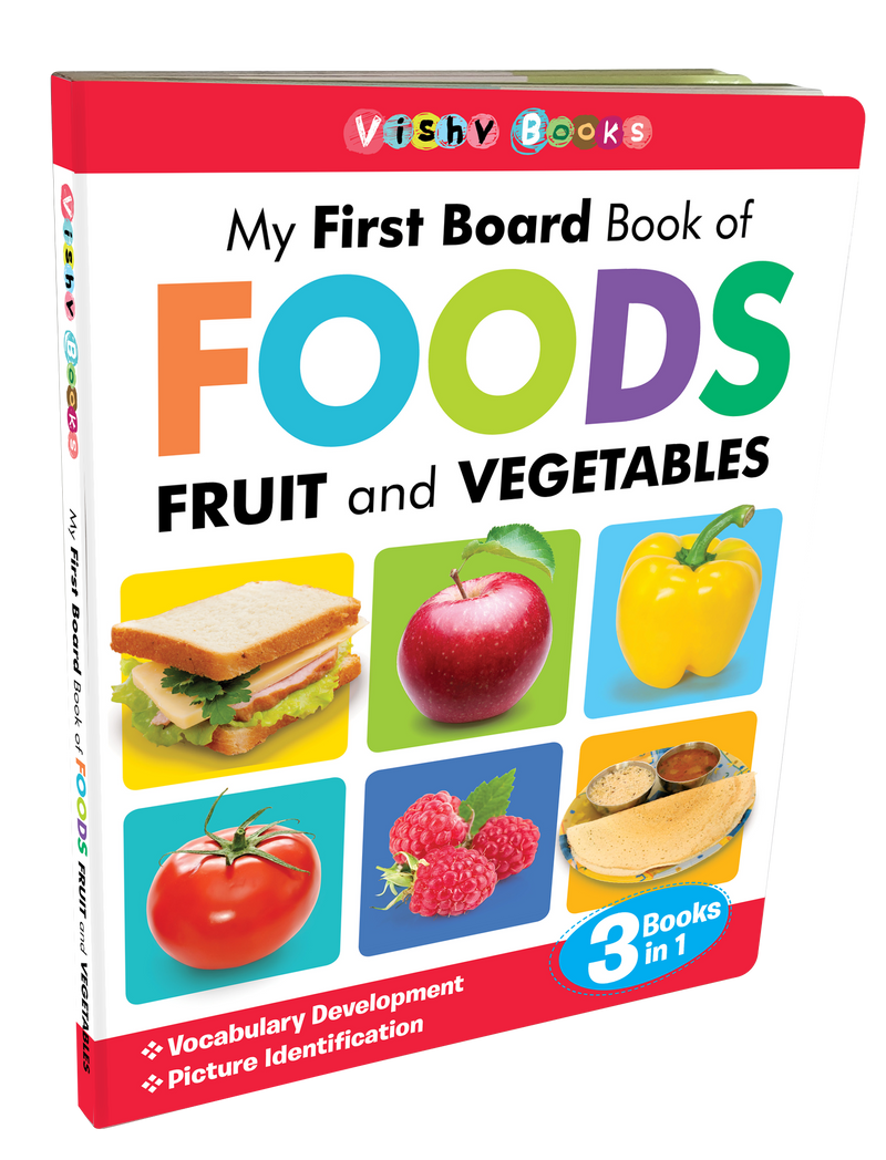 My First Board book of Foods, Fruits and Vegetables