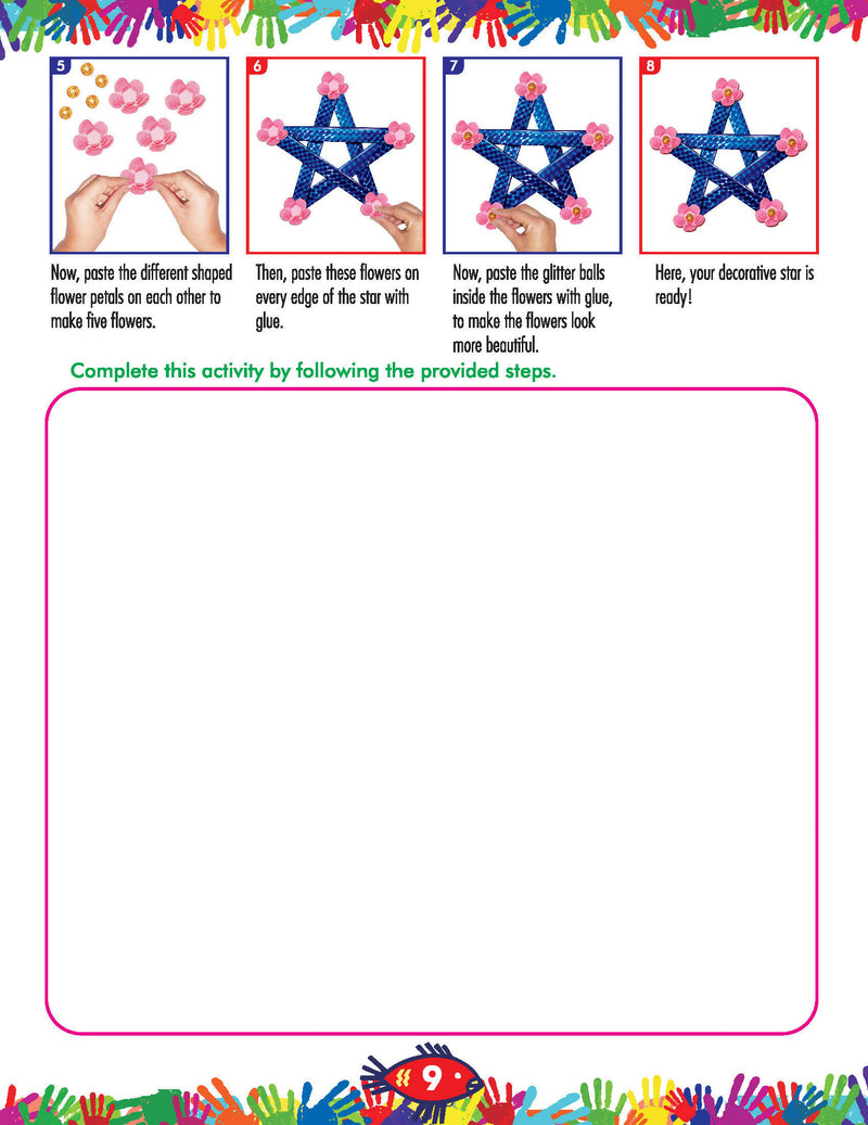 My Book of Art & Craft Part -4 : Interactive & Activity Children Book