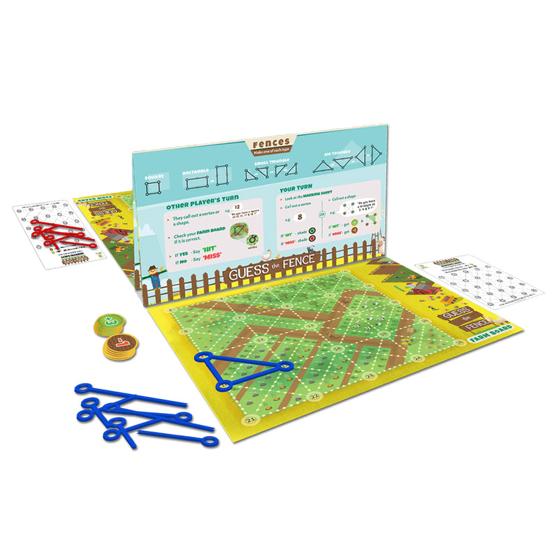 Guess The Fence: All-in-One Educational Activiy Kit (8+ Yrs)