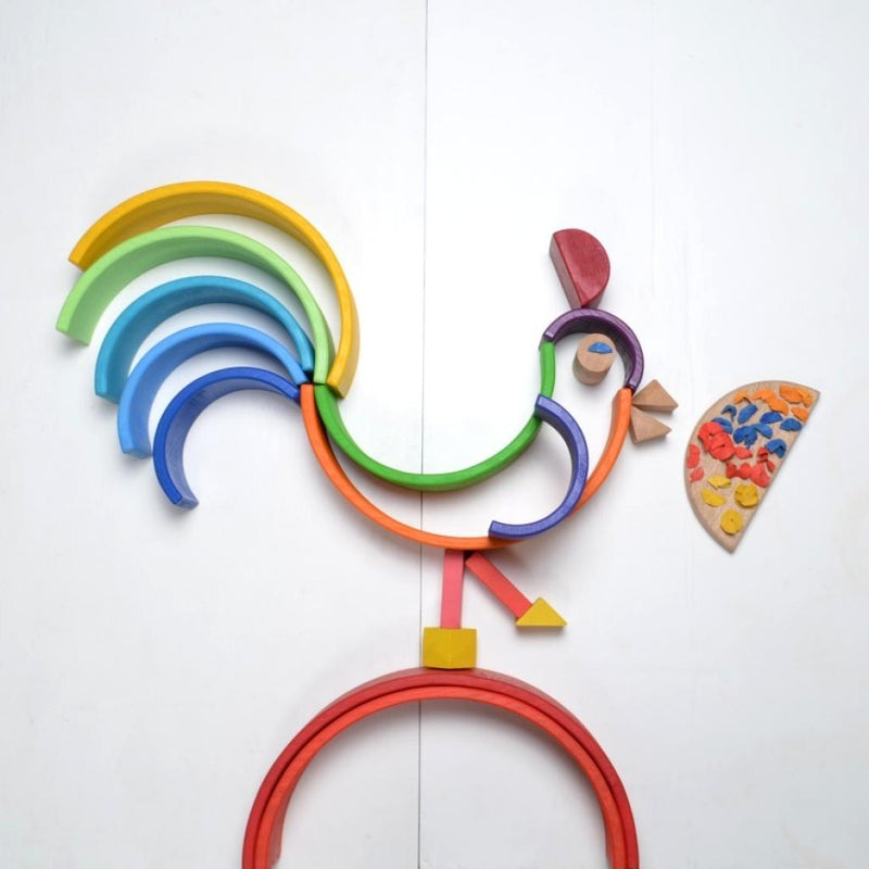 Chitrani's 12 Piece Large Rainbow Stacker