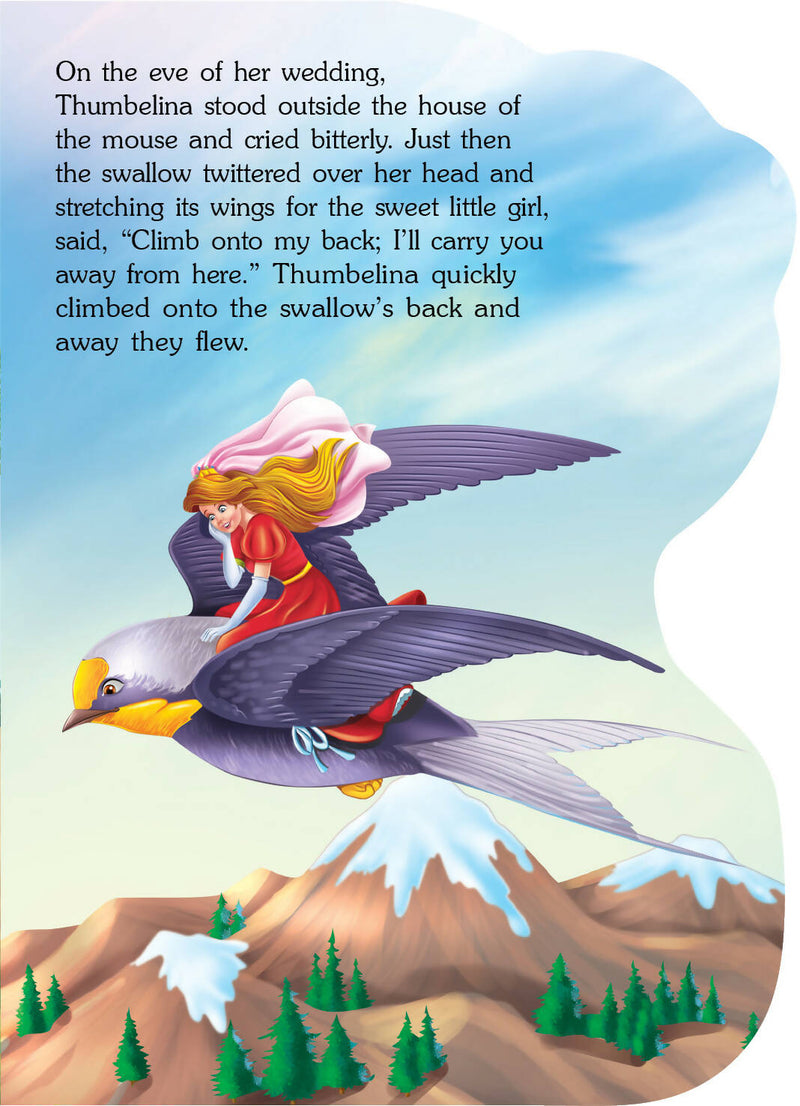 Wonderful Story Board book- Thumbelina : Story books Children Book By Dreamland Publications